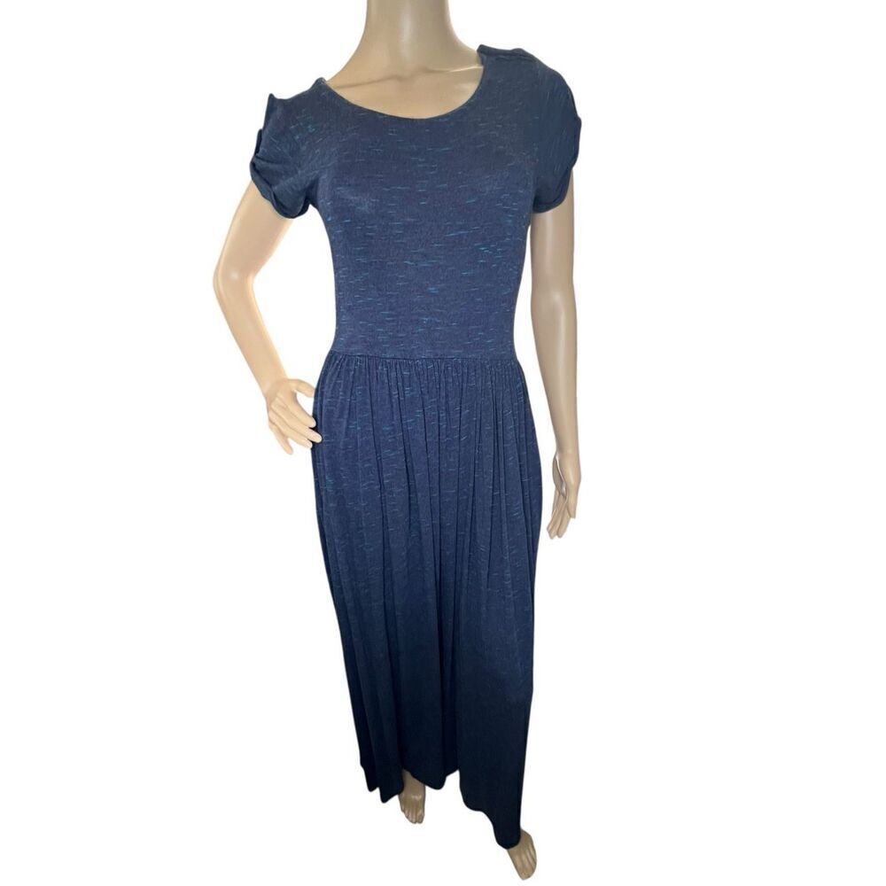 Matilda Jane Navy Blue Curtain Call Maxi Dress With Button Details